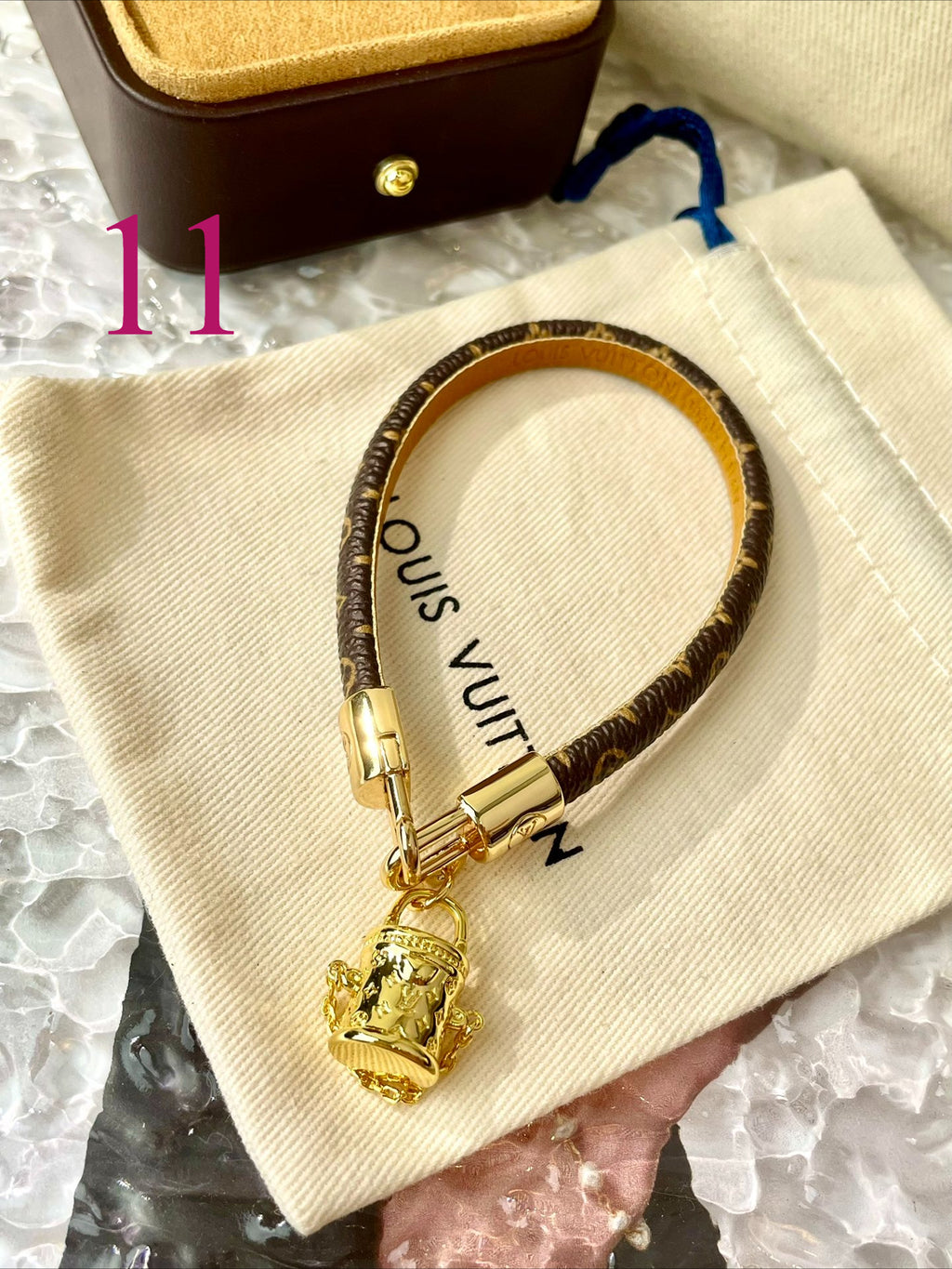 Monogram Strap Bracelets - 21 Style Options