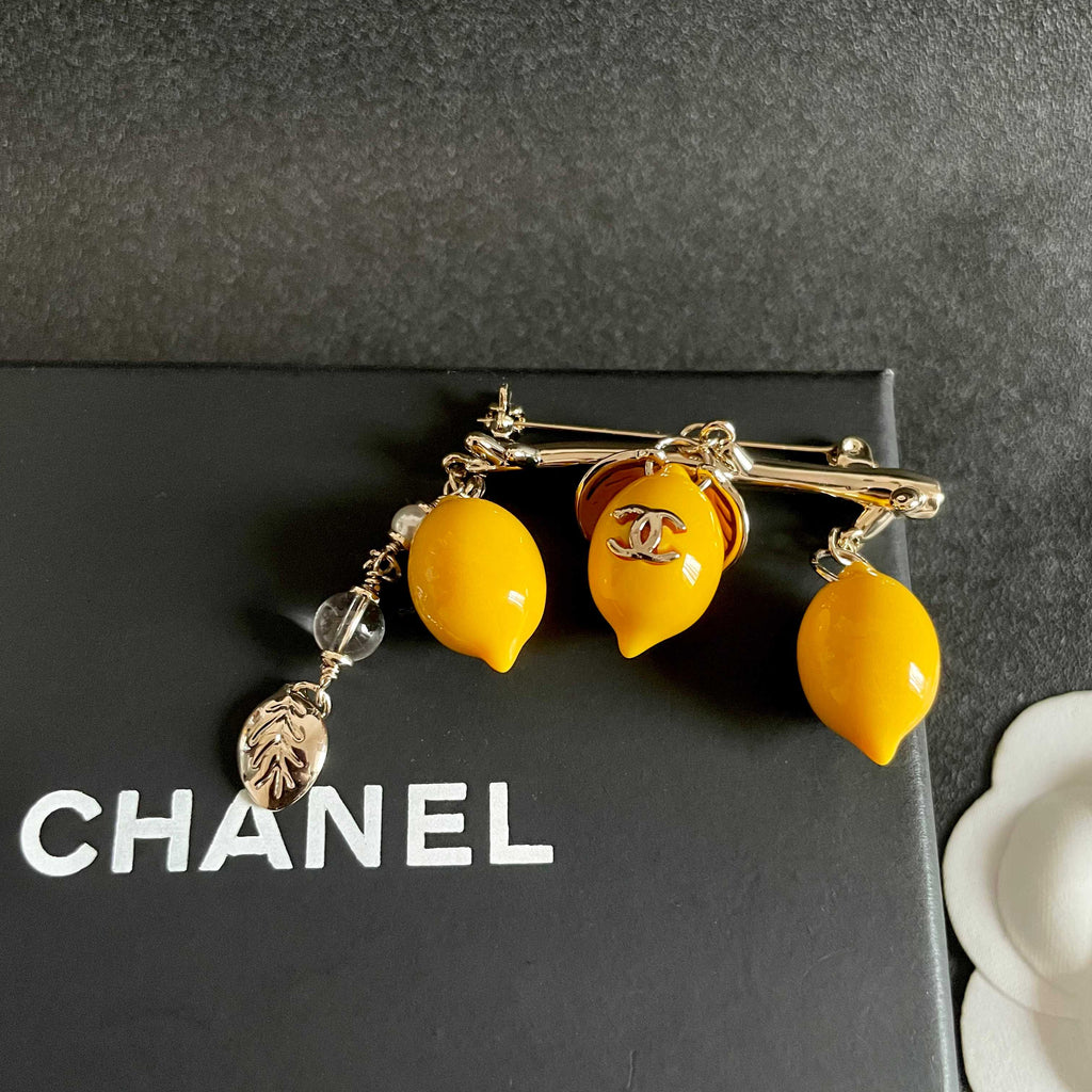 Lemon Branch Brooch