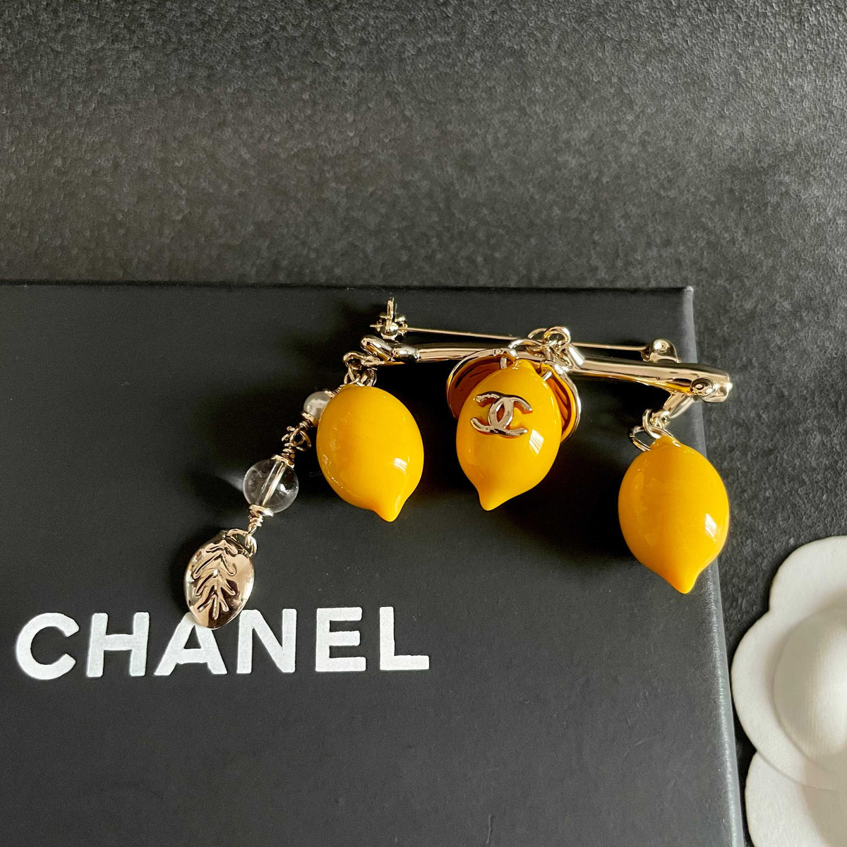 Lemon Branch Brooch