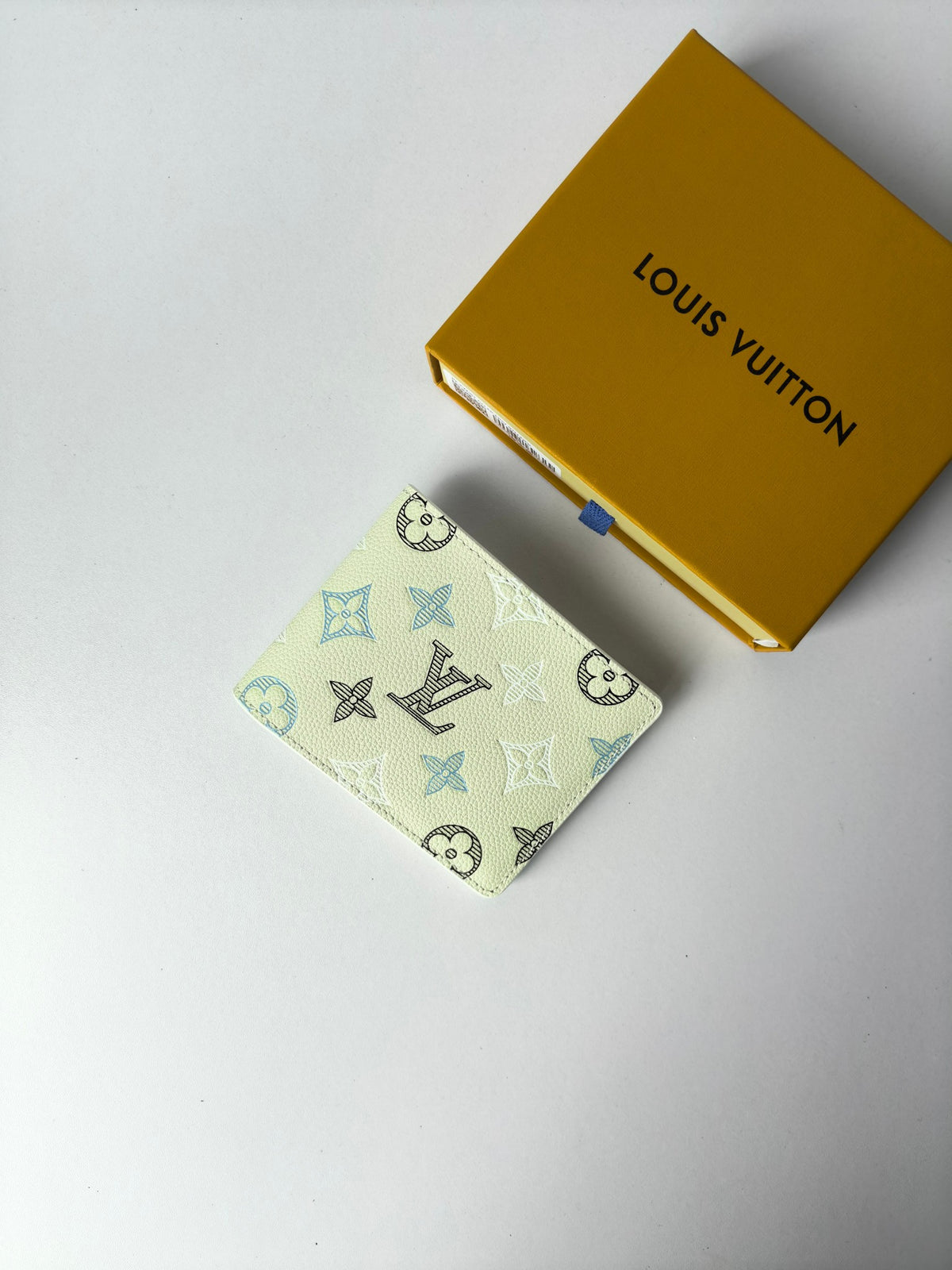 Multicolor Monogram Bifold Wallet 006