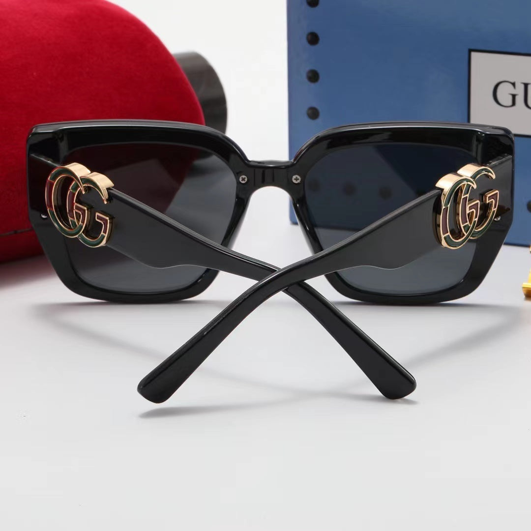 Gafas de sol cuadradas suaves extragrandes con monturas anchas