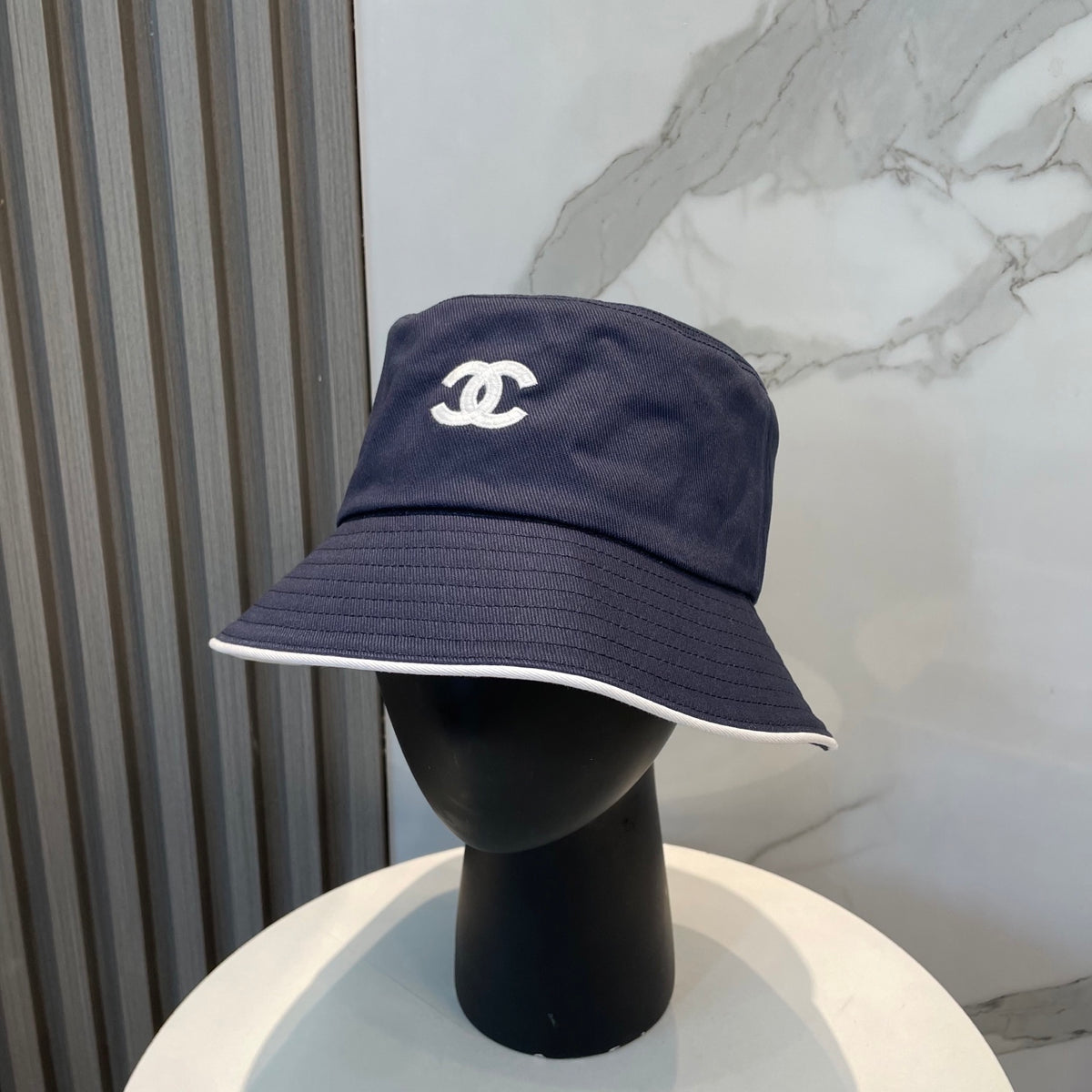 Embroidered Emblem Bucket Hat