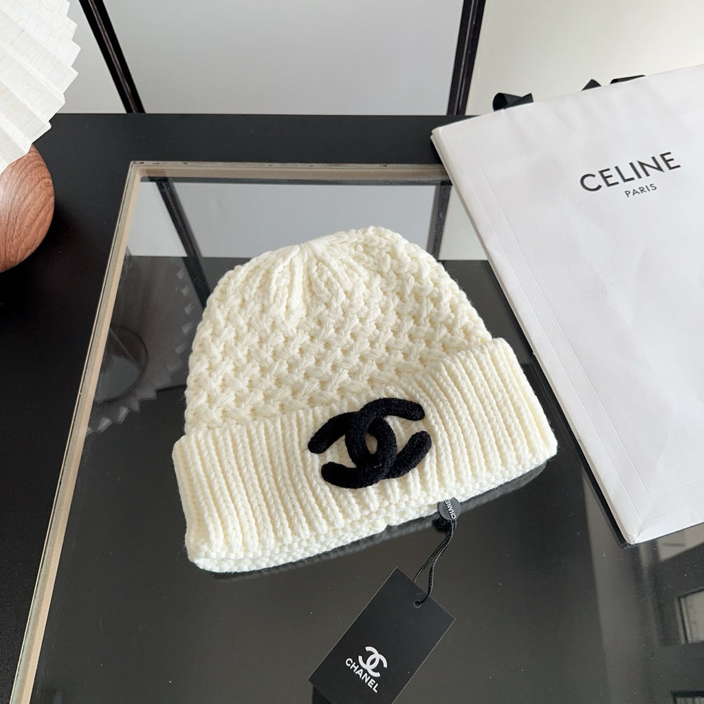 Chunky Cable Knit Cuffed Beanie