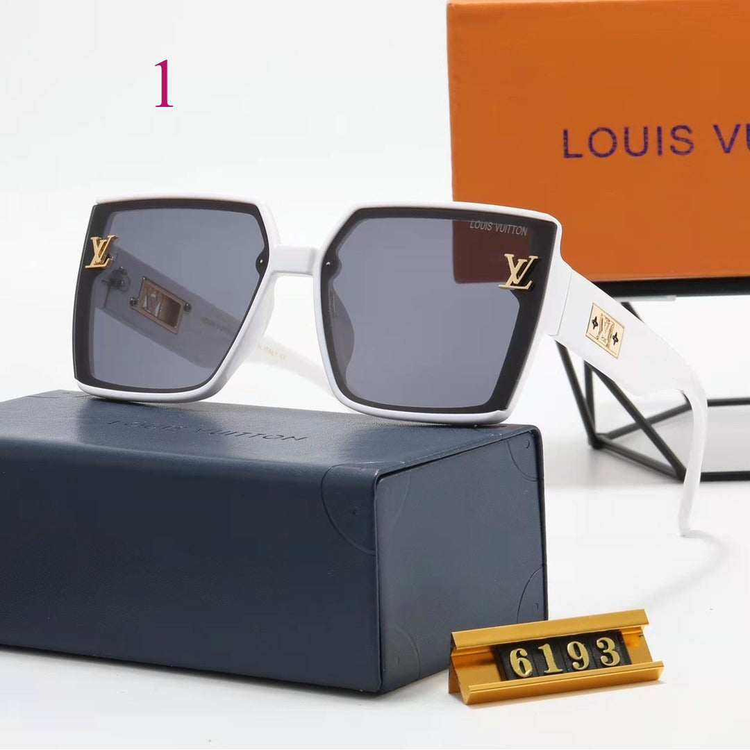 Gafas de sol cuadradas extragrandes con parte superior plana