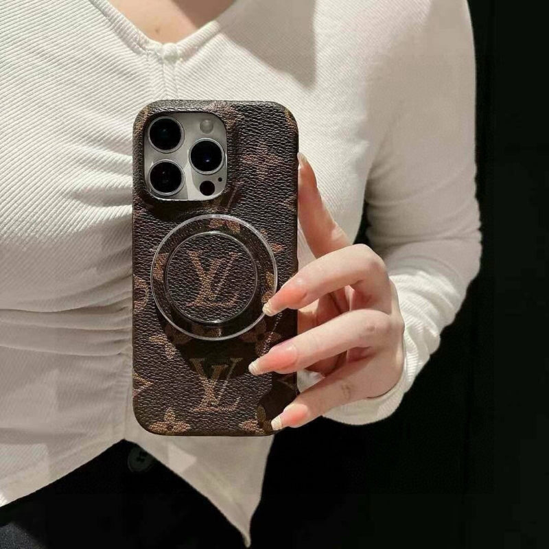 Monogram Phone Case with Round Grip