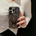 Monogram Phone Case with Round Grip