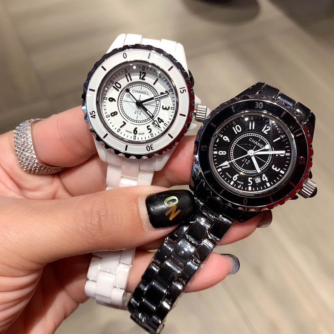 Montre bracelet ronde à quartz - 32 mm et 39 mm 005