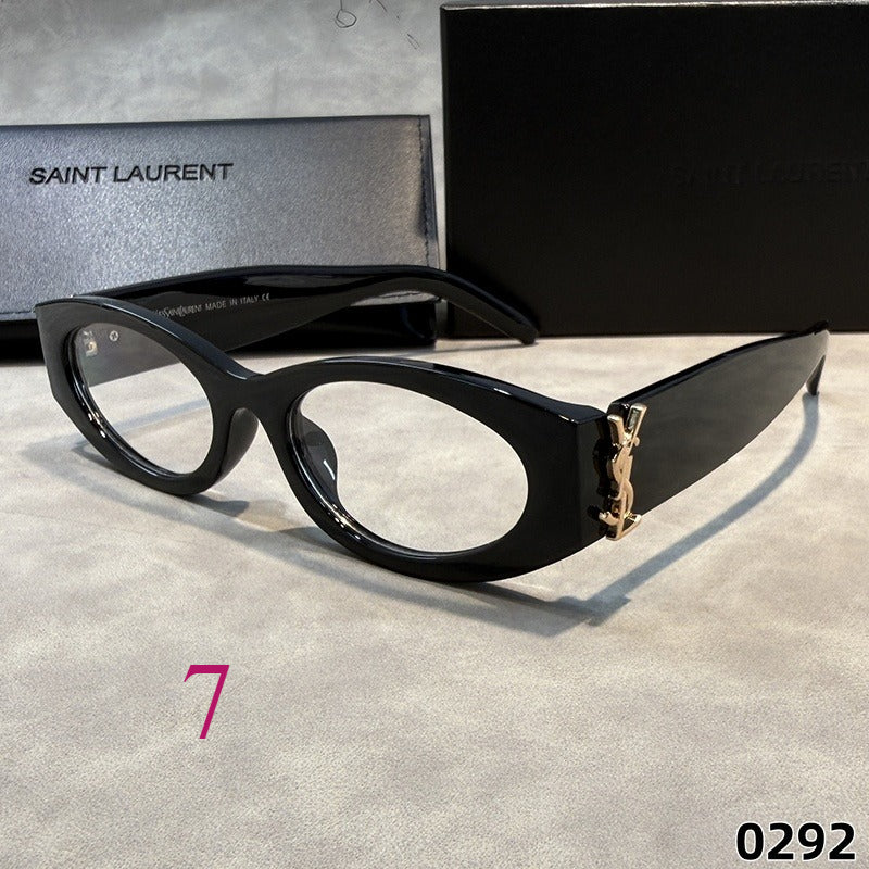 Gafas estrechas esculpidas - Opciones de lentes transparentes y tintadas