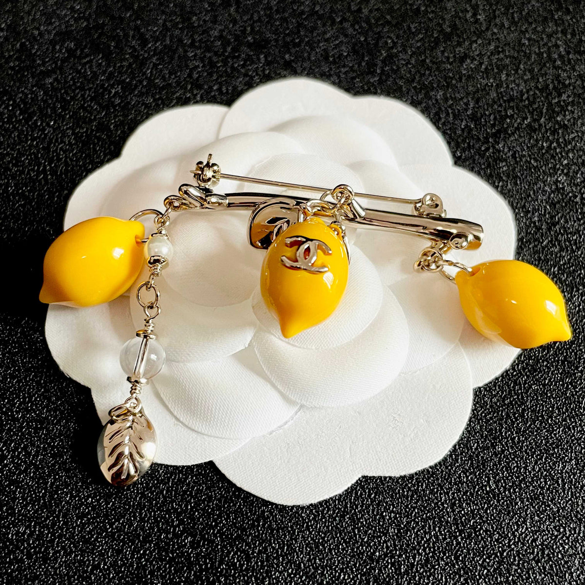 Lemon Branch Brooch