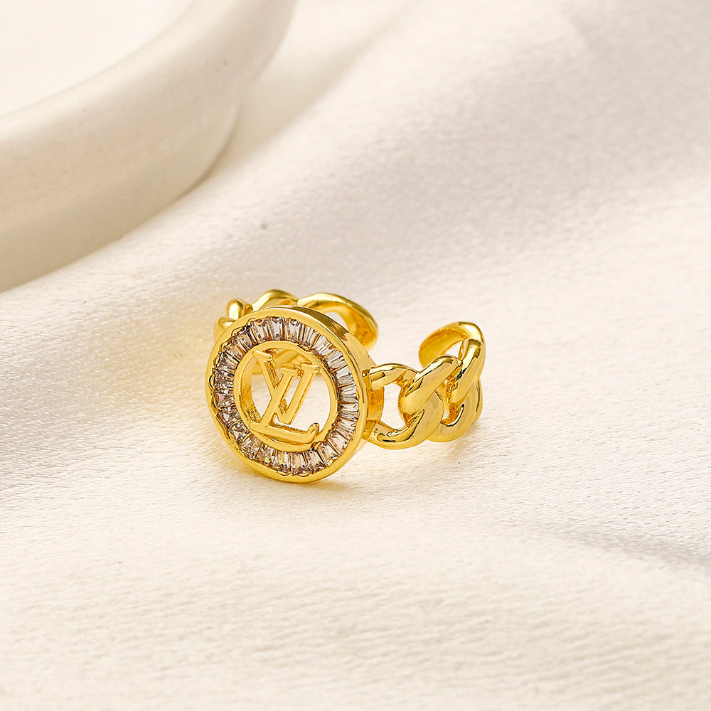 Round Emblem Ring - Motif Options
