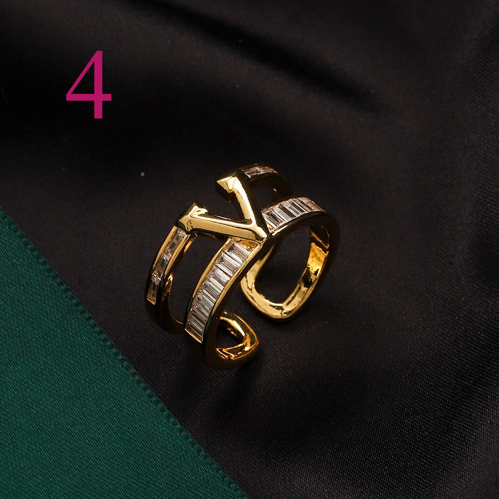 Open Adjustable Ring - Motif Style Options