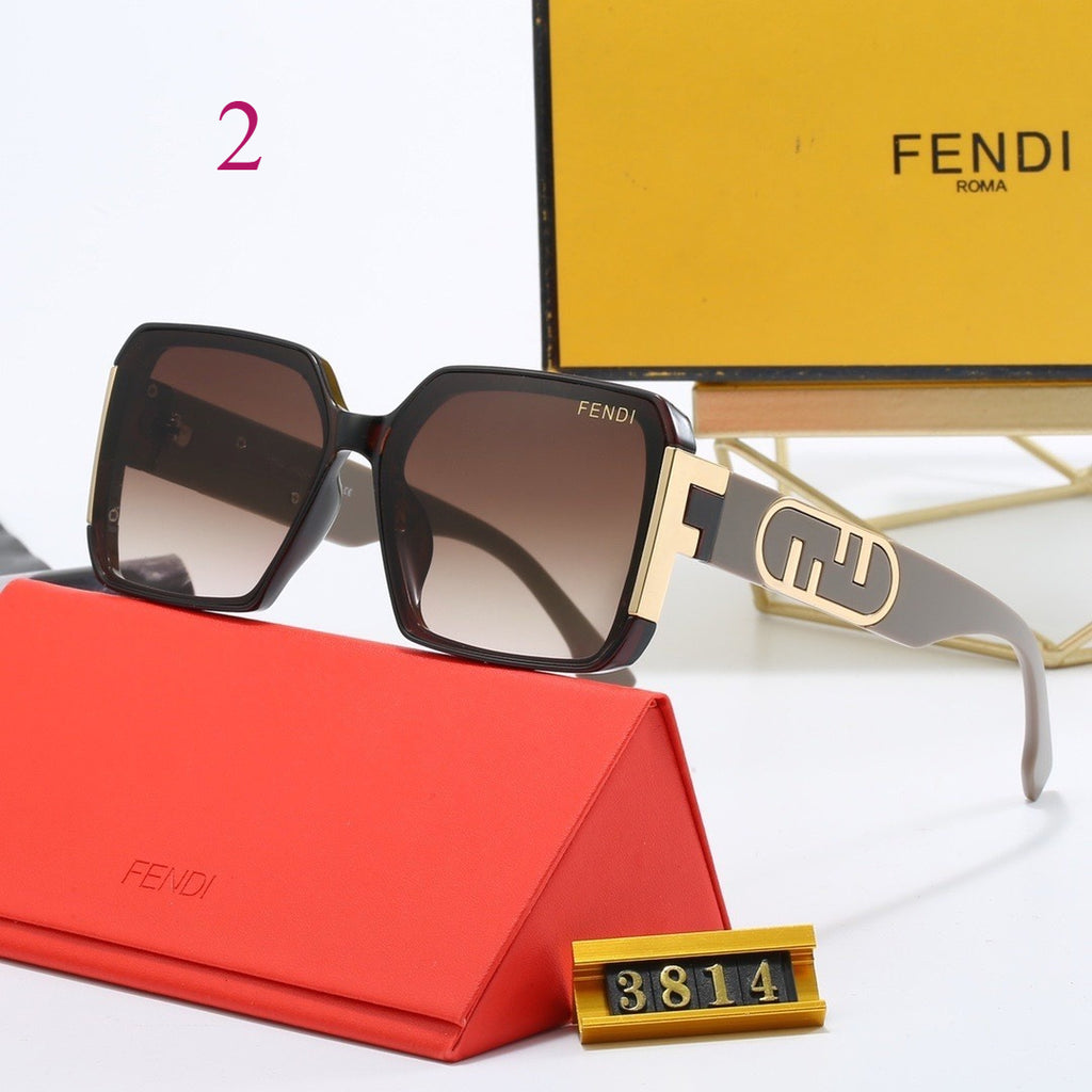 Oversized Geometric Square Sunglasses