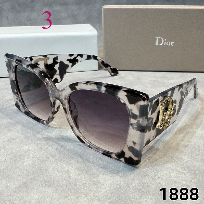 Gafas de sol oversize de estilo cat-eye con monturas gruesas