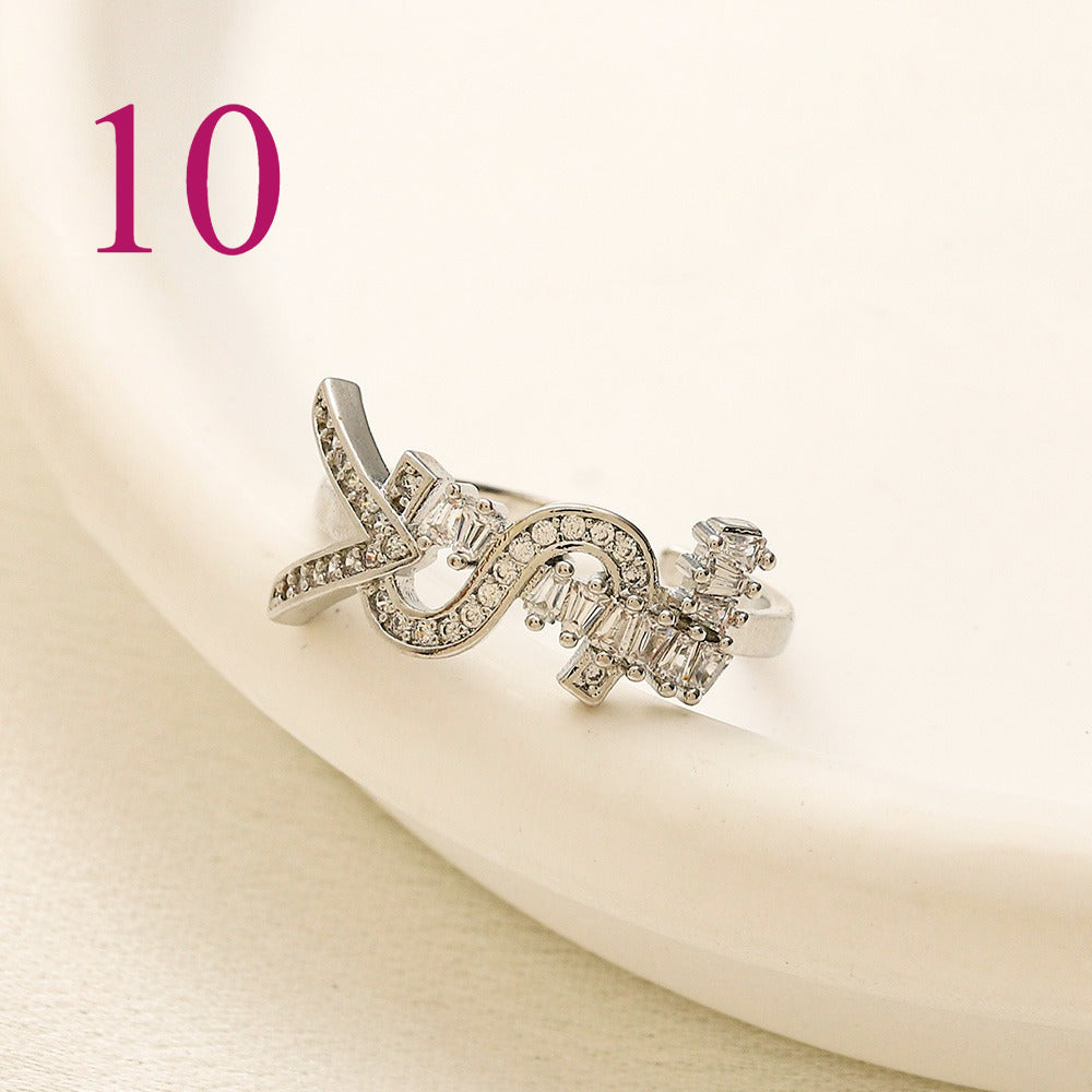 Open Adjustable Ring - Motif Style Options