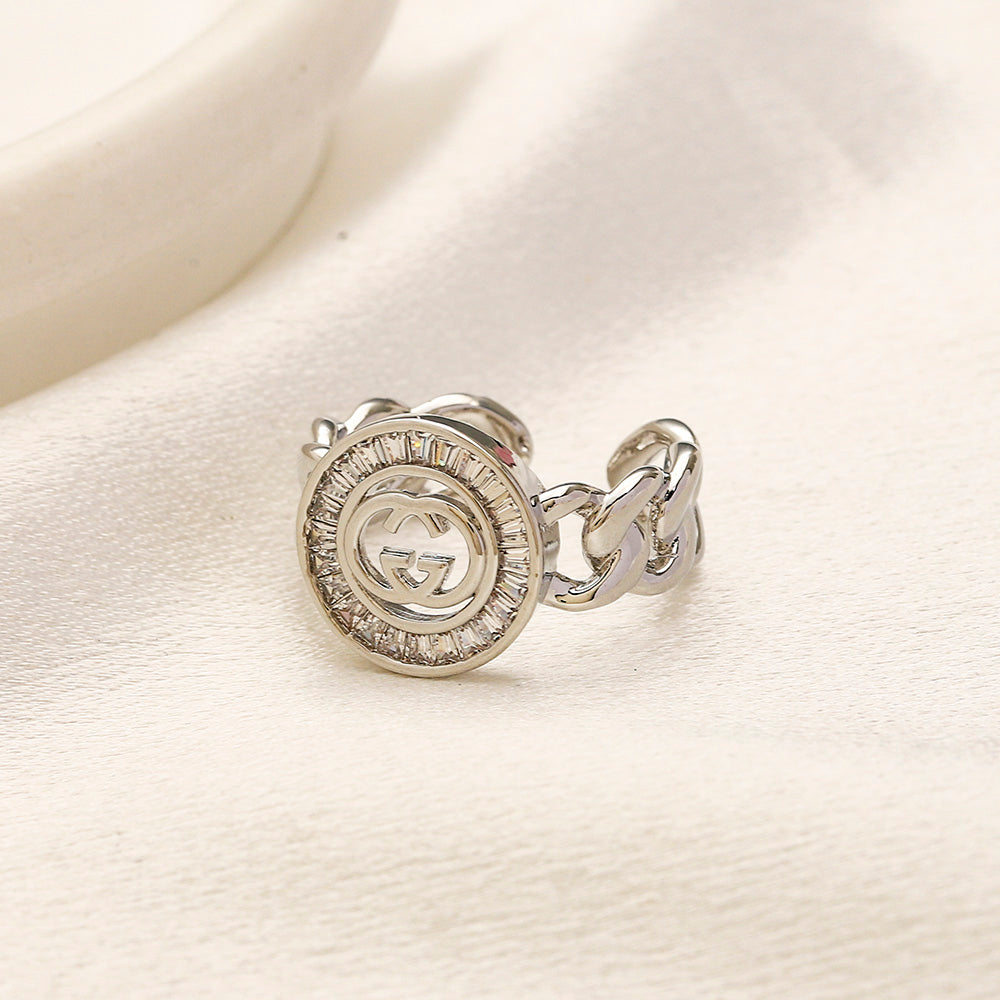 Round Emblem Ring - Motif Options