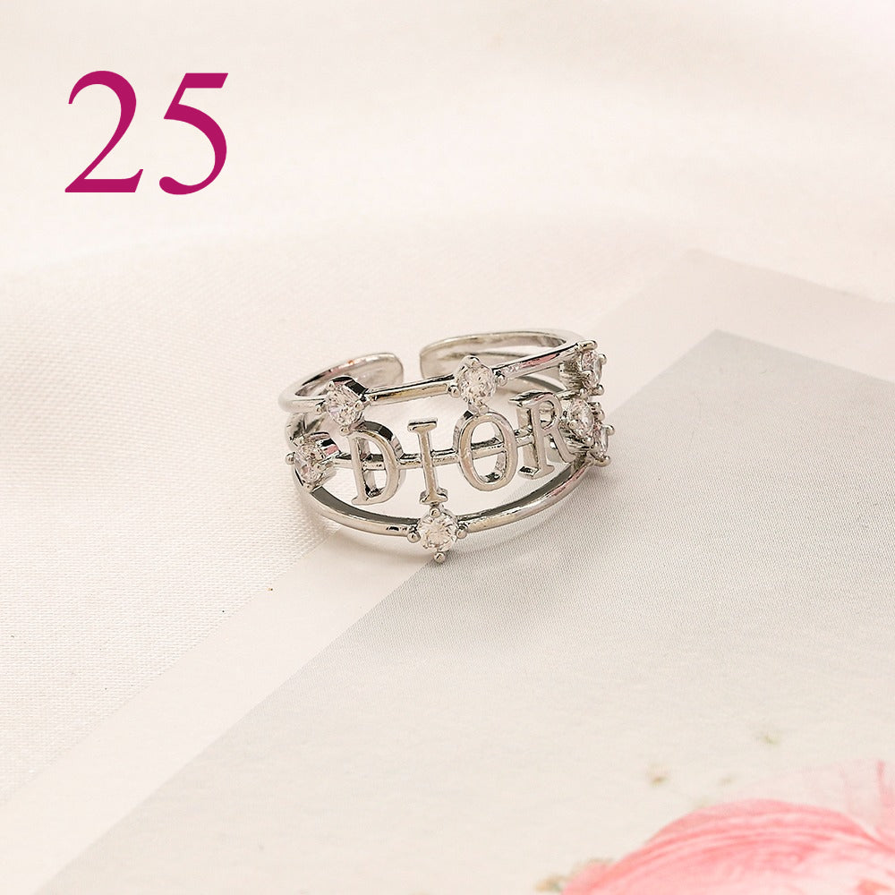 Open Adjustable Ring - Motif Style Options