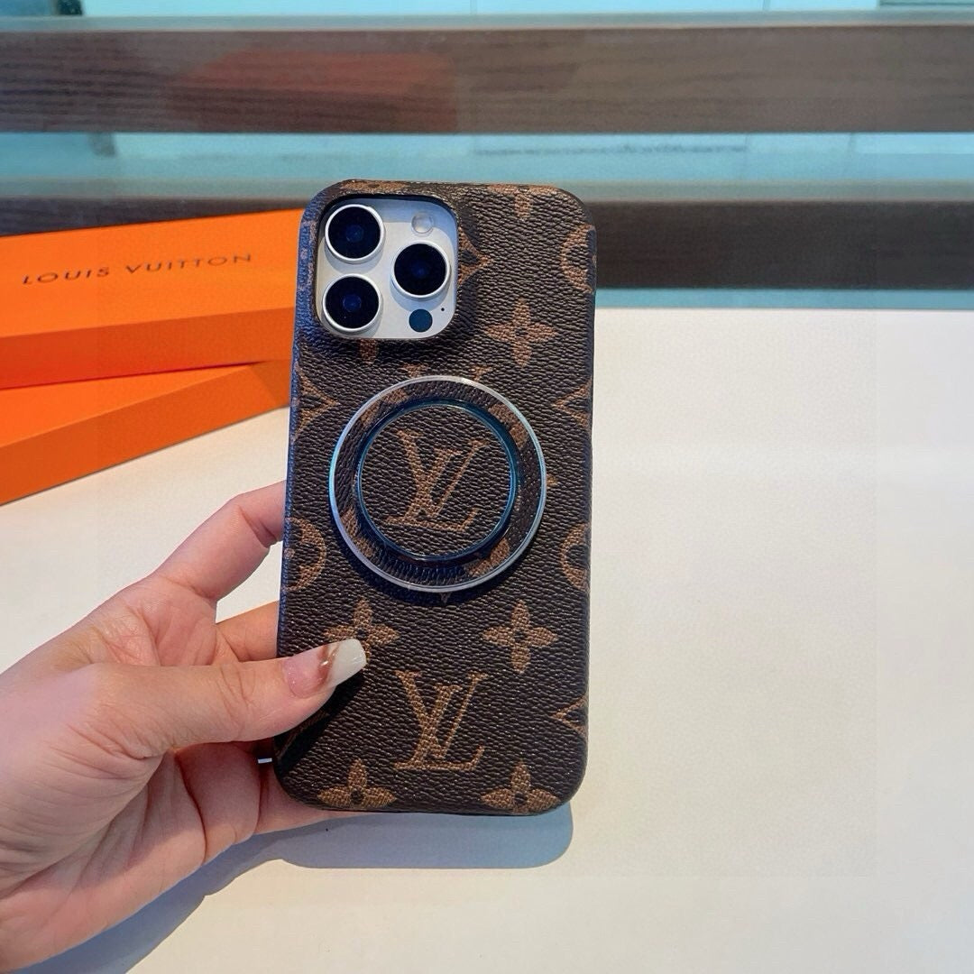 Monogram Phone Case with Round Grip