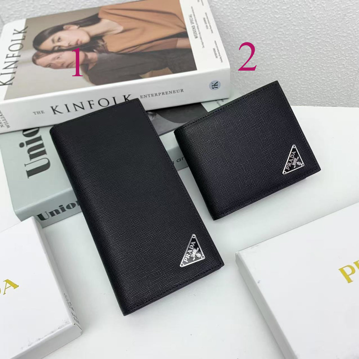 Diamond Quilted Bifold Wallet 033