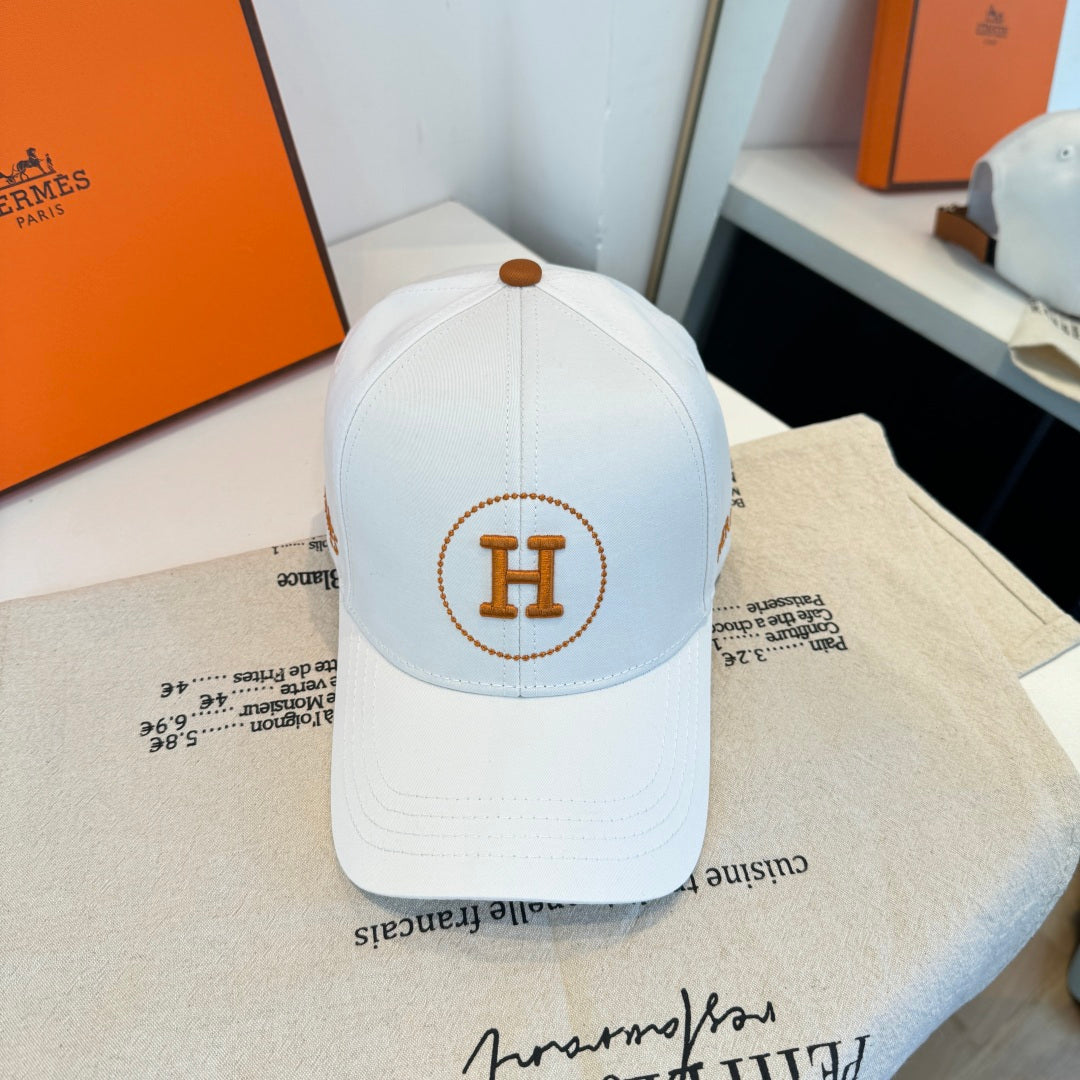 Circle H-Motif Baseball Cap