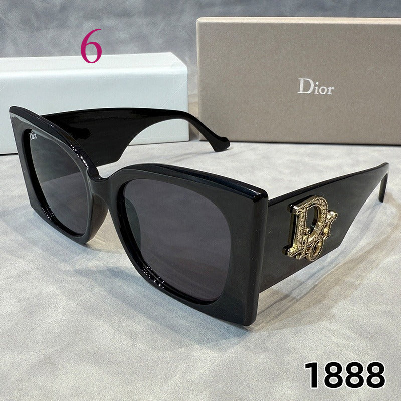 Gafas de sol oversize de estilo cat-eye con monturas gruesas