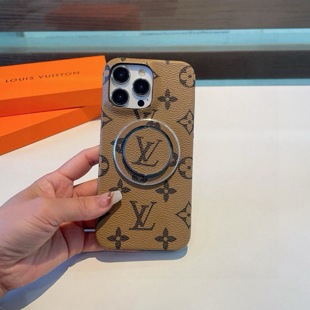 Monogram Phone Case with Round Grip