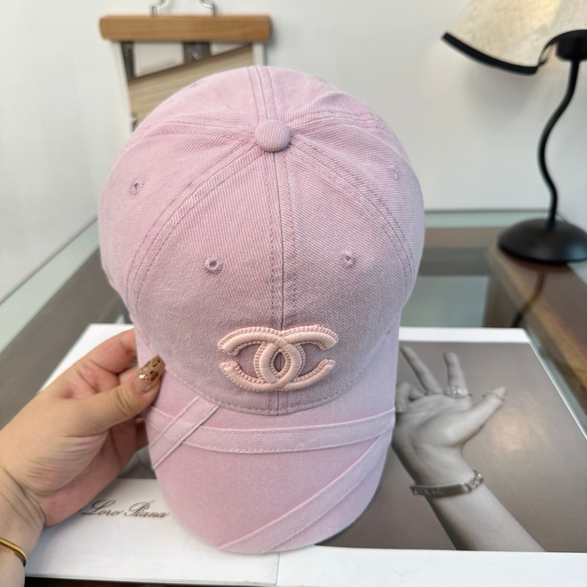 Raised Emblem Baseball Cap