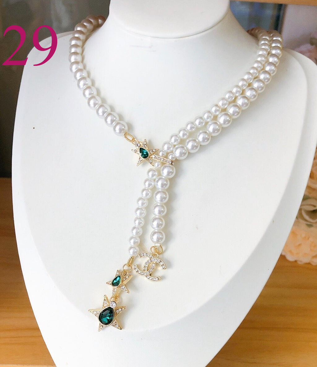 Pearl-Look Beaded Necklaces - 30 Style Options