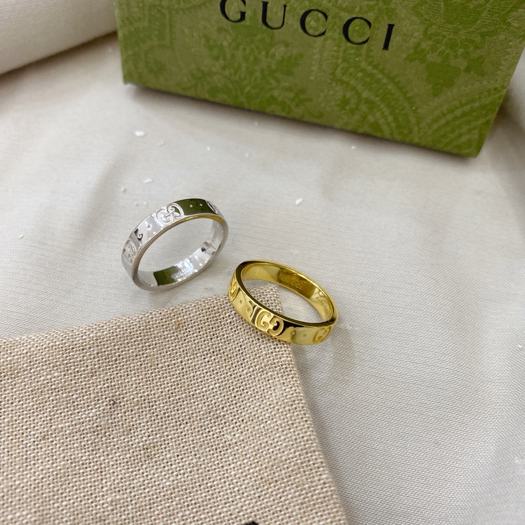Engraved Narrow Band Ring