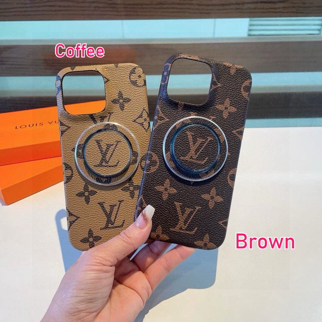 Monogram Phone Case with Round Grip