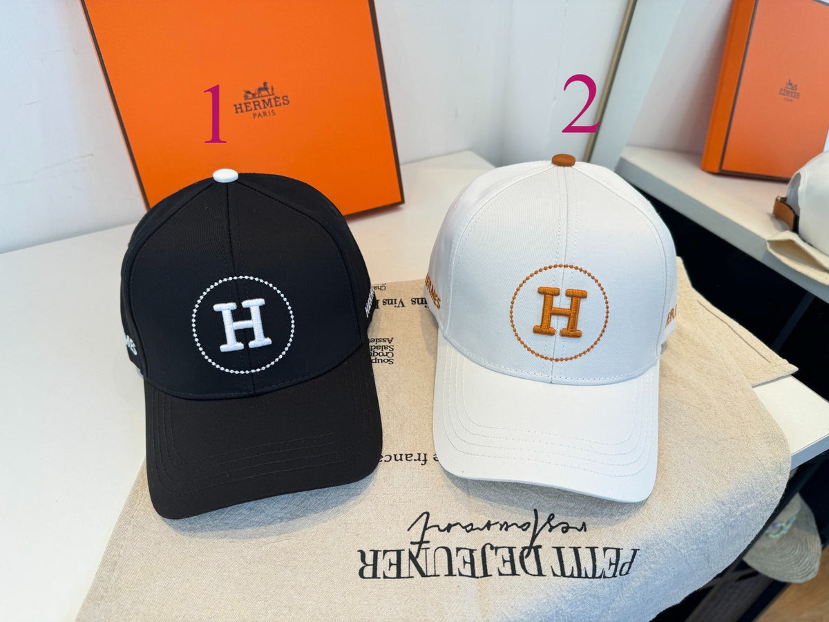 Circle H-Motif Baseball Cap