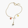 Botanical Charm Y-Drop Necklace