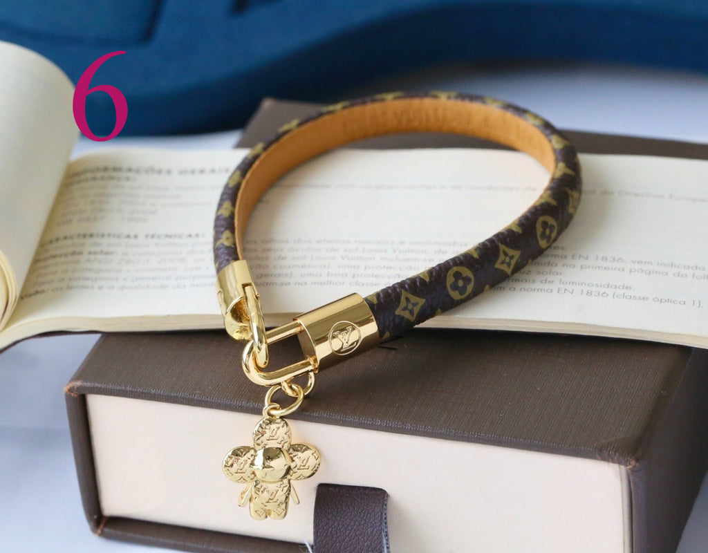Monogram Strap Bracelets - 21 Style Options