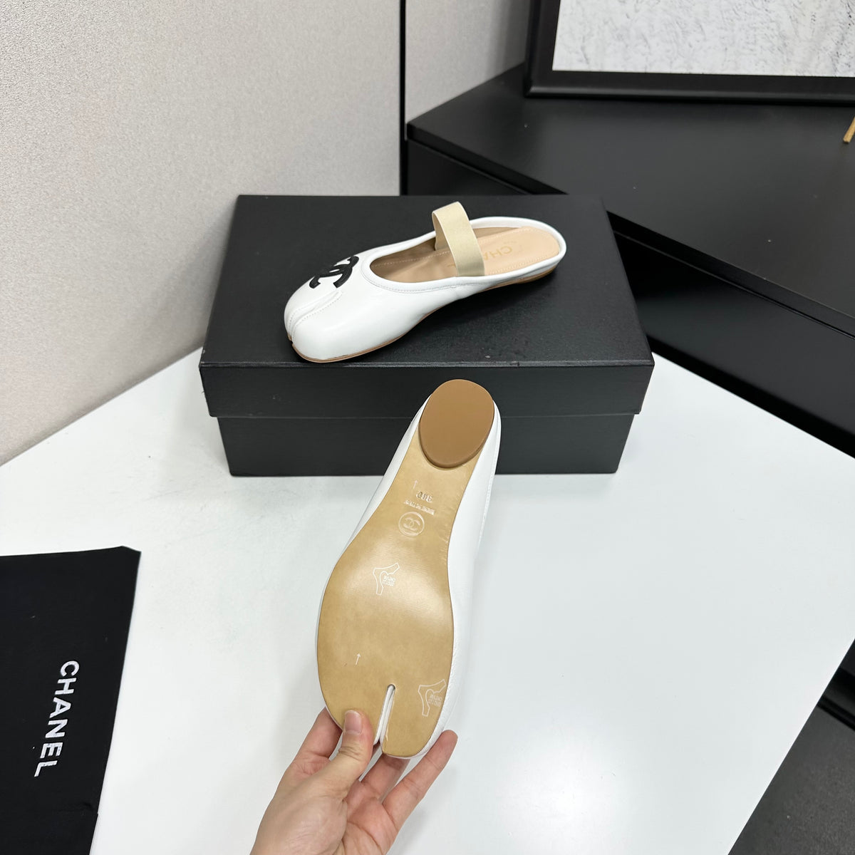 Bow Detail Slip-On Mules