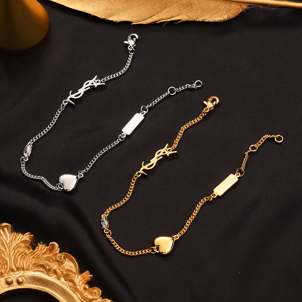 304 Stainless Steel Spike Motif Earrings, Bracelet & Necklace Collection