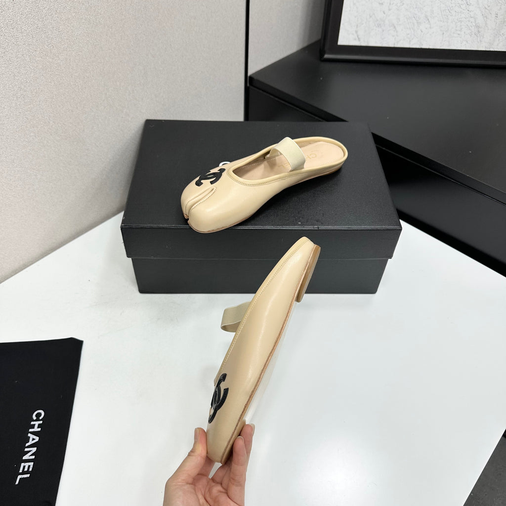 Bow Detail Slip-On Mules