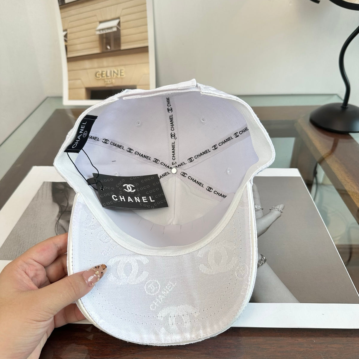 Allover Monogram Baseball Cap
