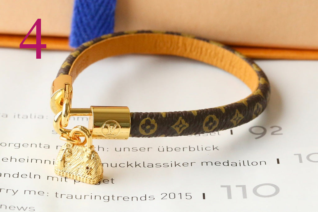 Monogram Strap Bracelets - 21 Style Options