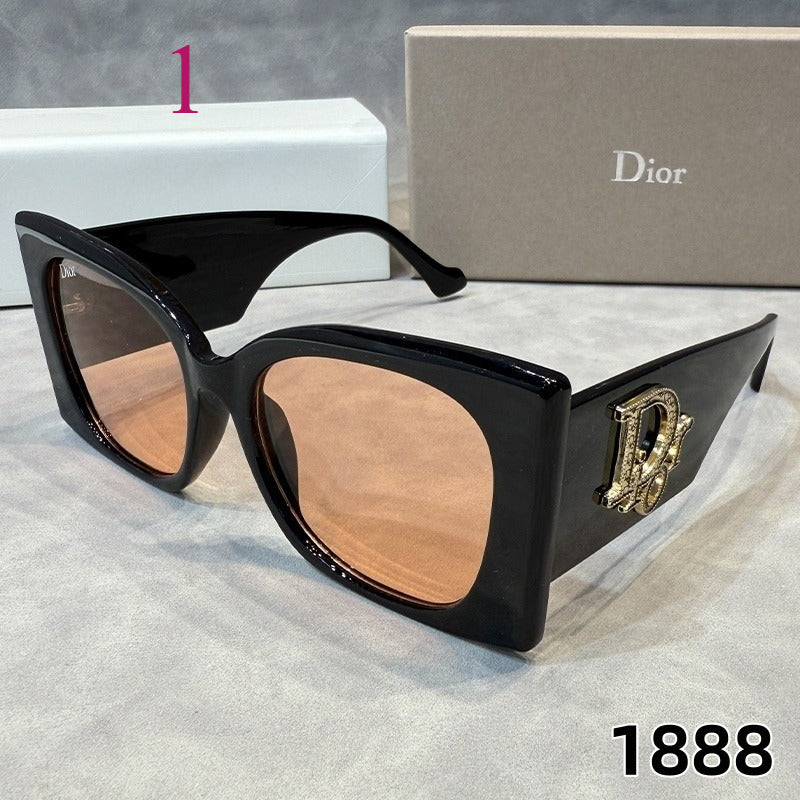 Gafas de sol oversize de estilo cat-eye con monturas gruesas