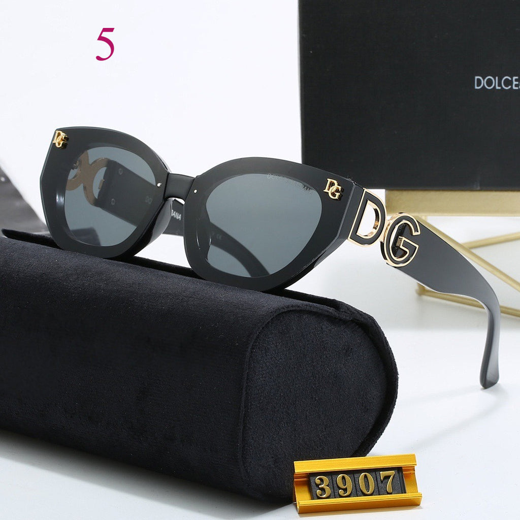 Gafas de sol rectangulares de montura gruesa con bordes redondeados