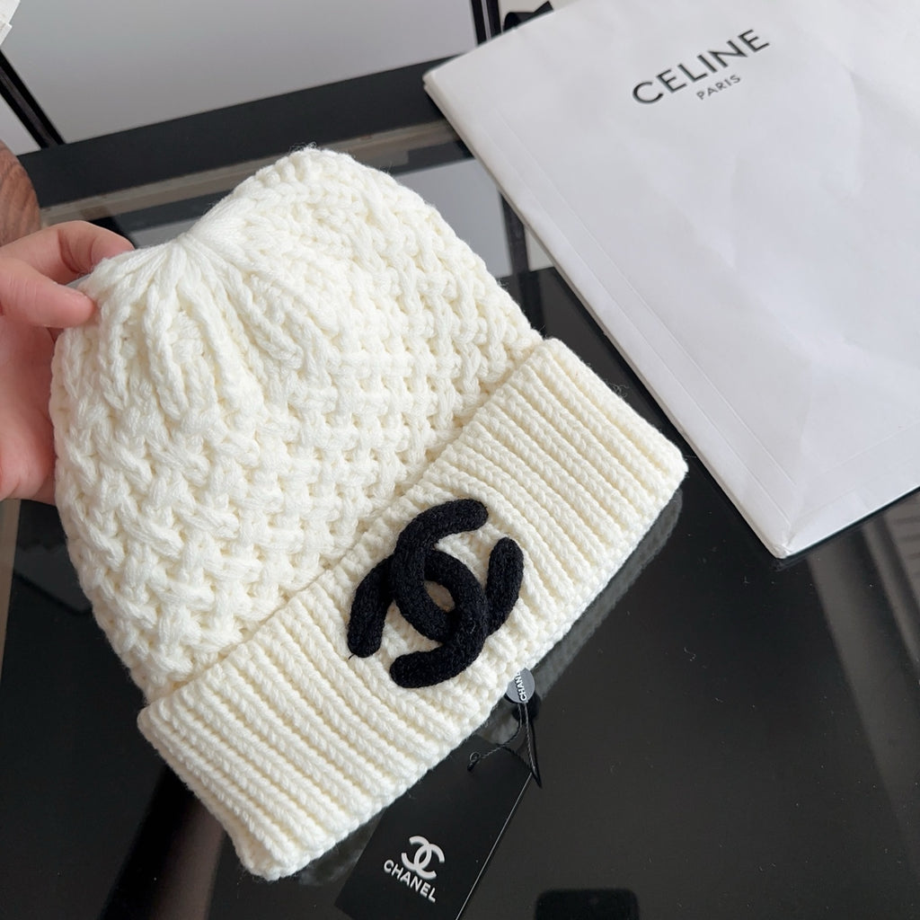 Chunky Cable Knit Cuffed Beanie