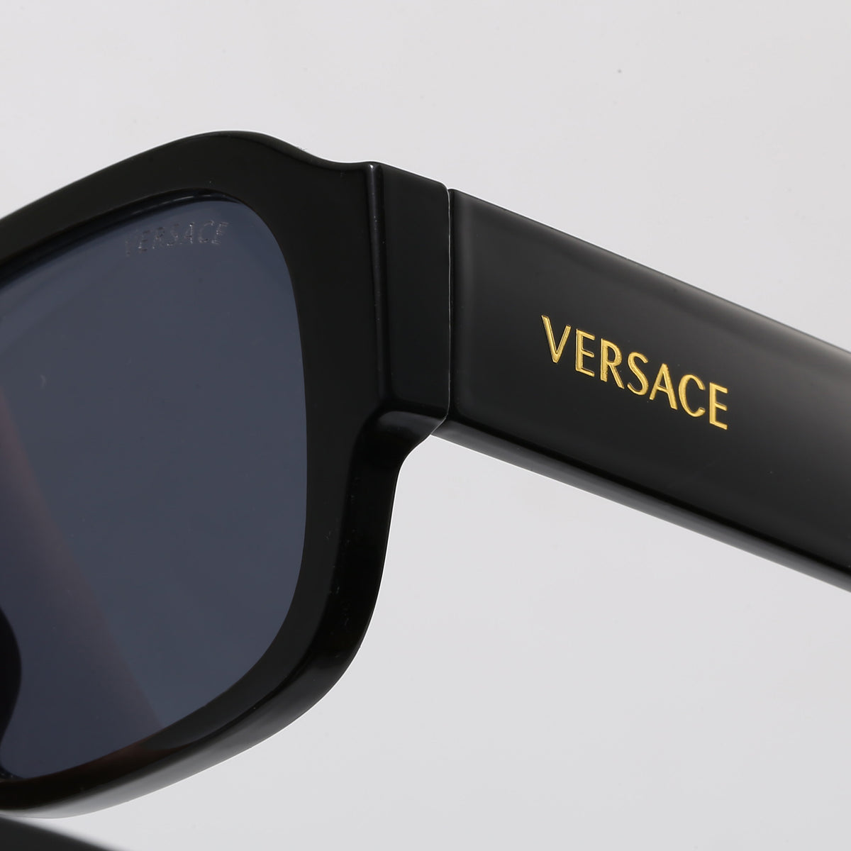 Flat-Brow Aviator Sunglasses with Wide Logo Temples