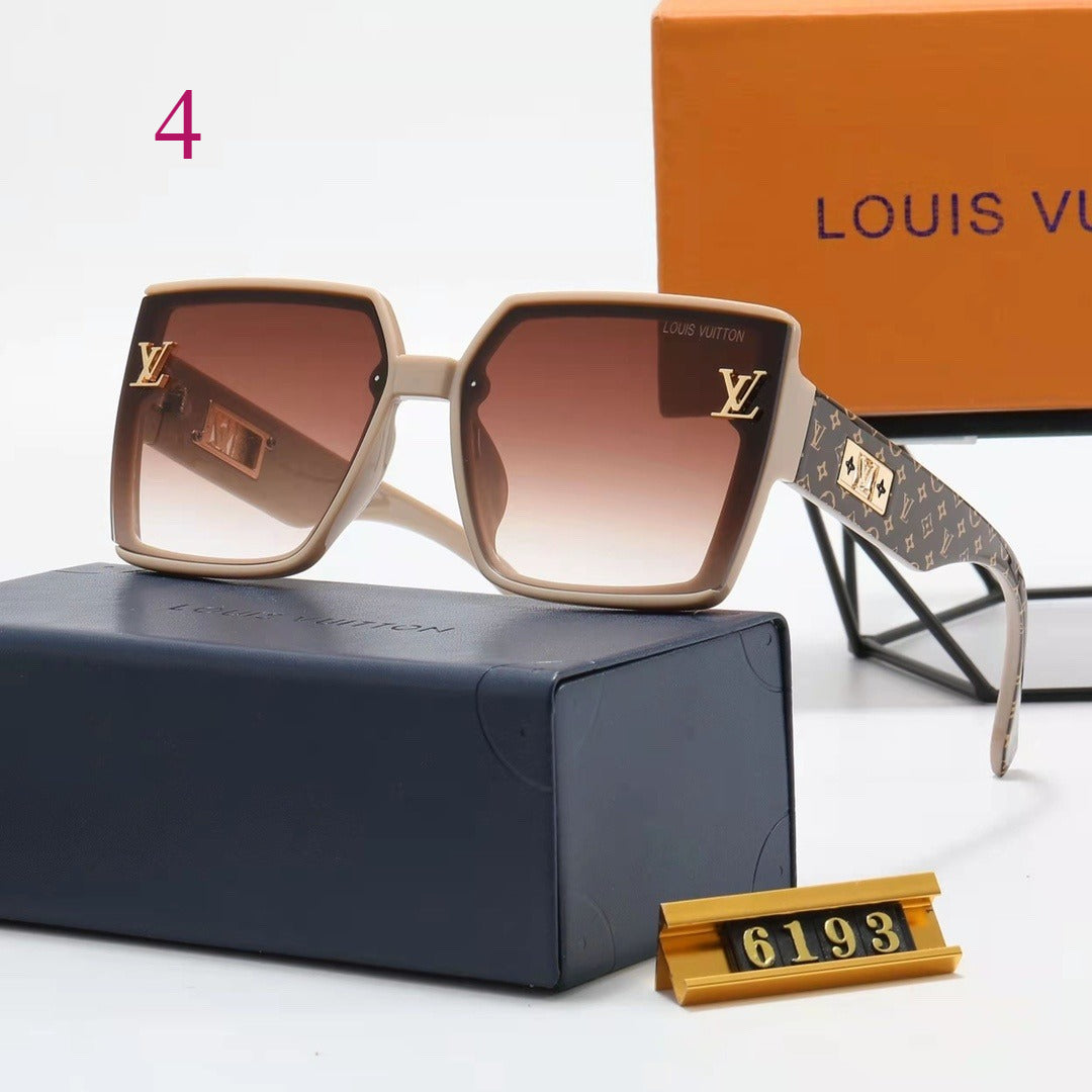 Gafas de sol cuadradas extragrandes con parte superior plana