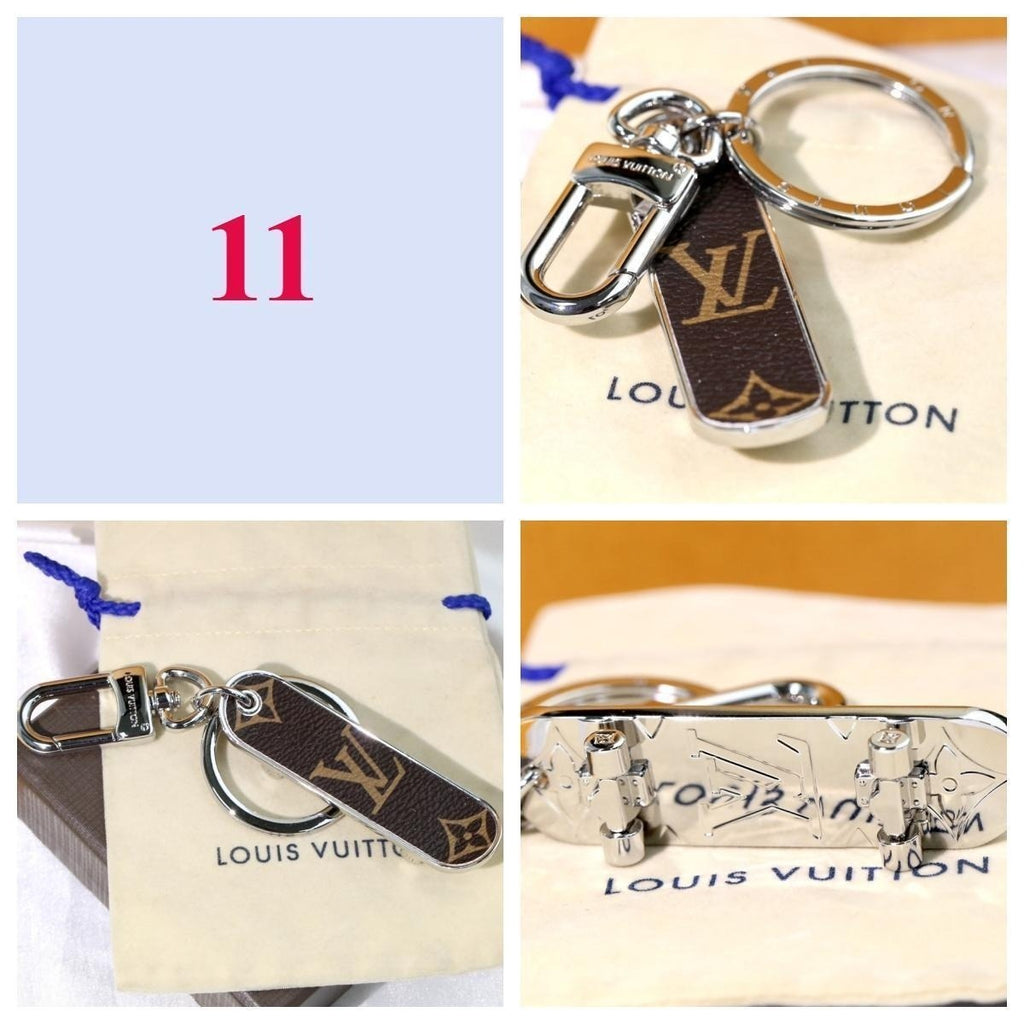 Porte-clés avec sac à main et lettre - Options de style