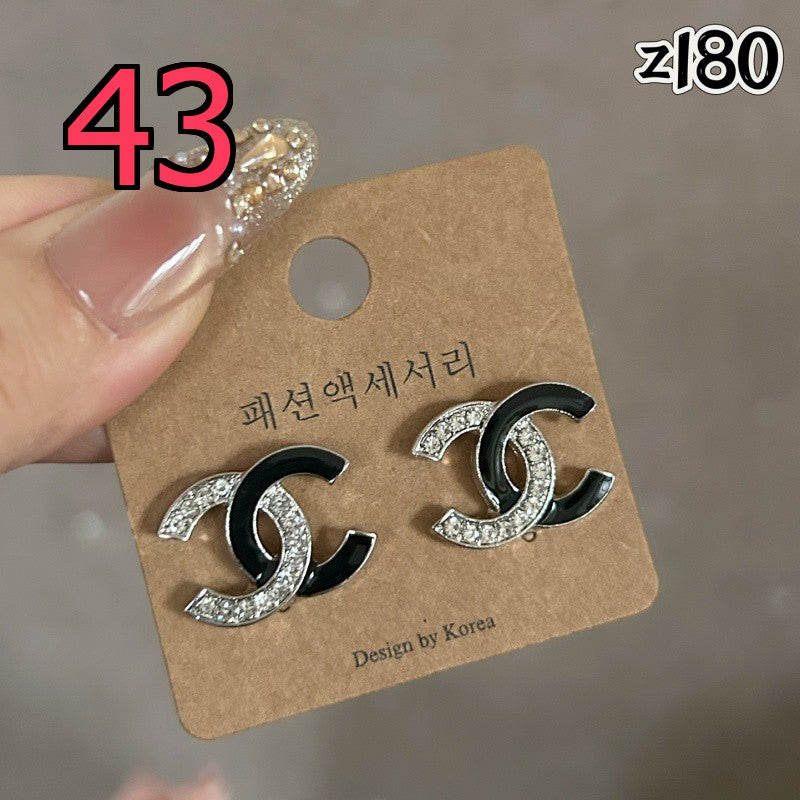 Pendientes de botón, de aro y colgantes de aleación - Colección 1