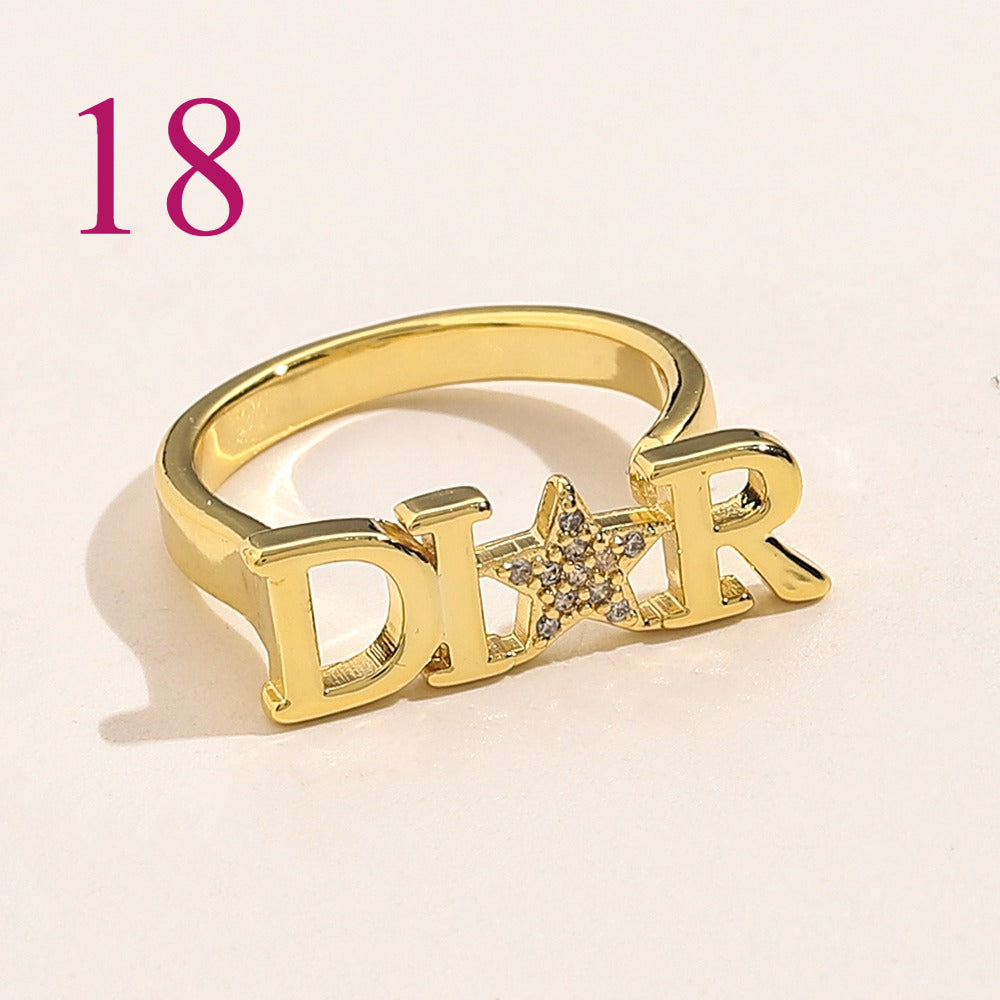 Open Adjustable Ring - Motif Style Options