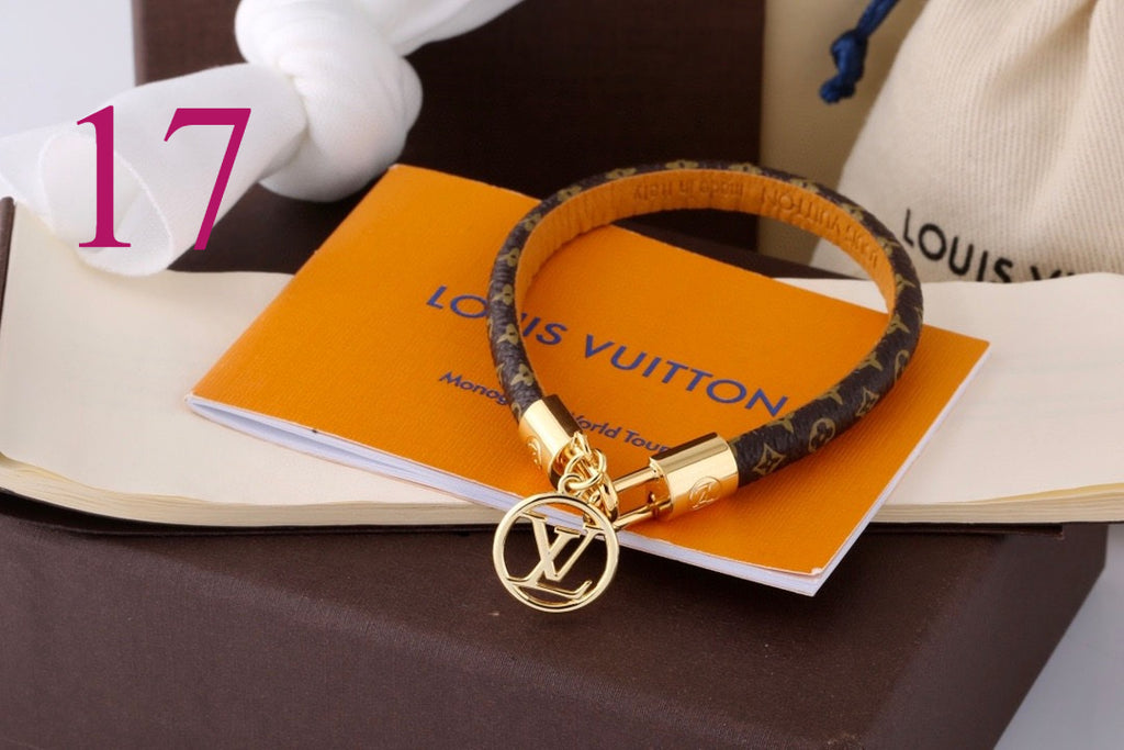 Monogram Strap Bracelets - 21 Style Options