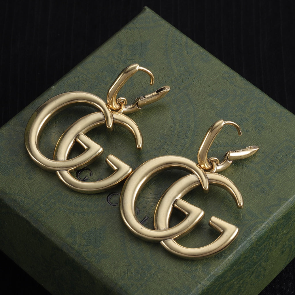 Pendientes de gota Interlocking G extragrandes
