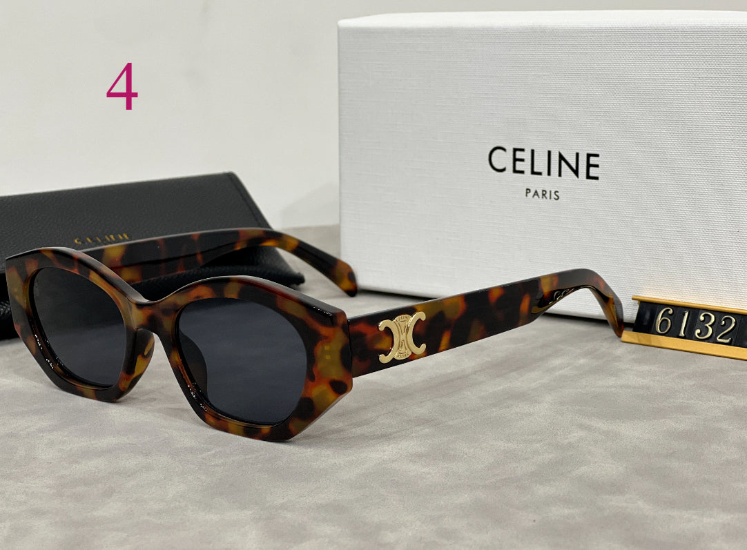 Rounded Square Thick Frame Sunglasses