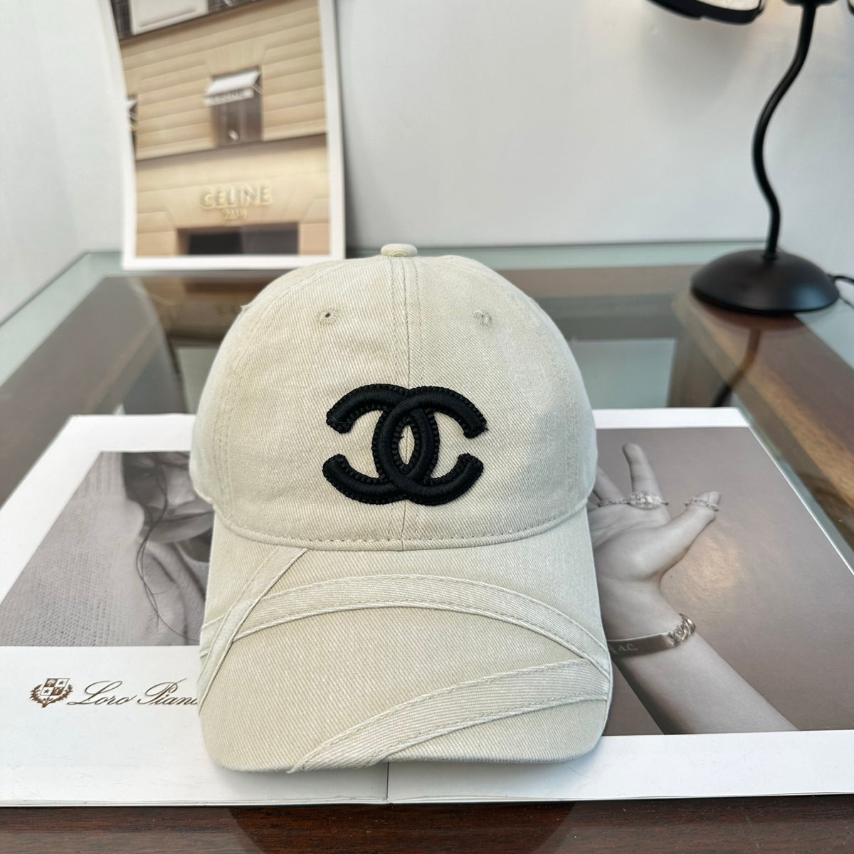 Raised Emblem Baseball Cap
