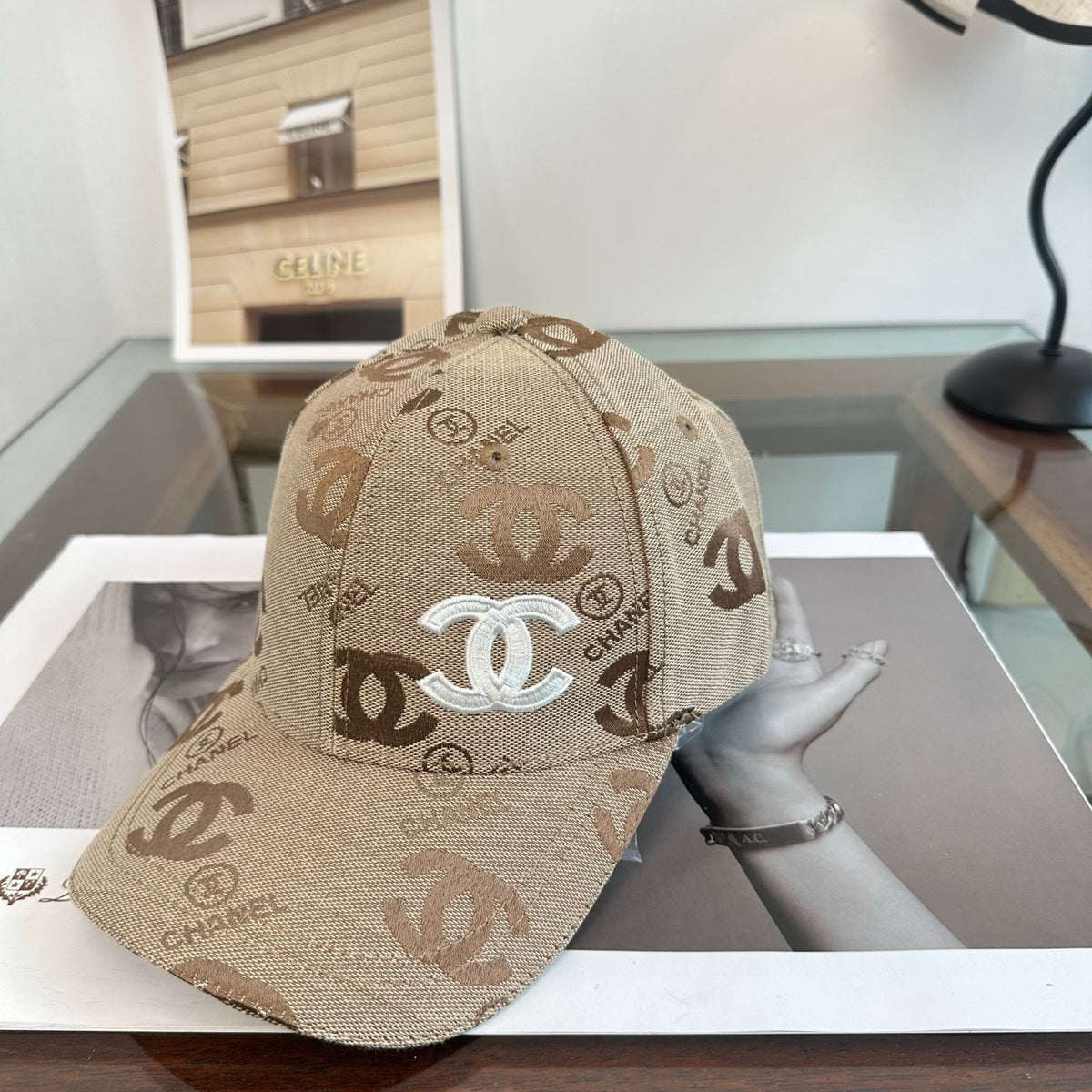 Allover Monogram Baseball Cap